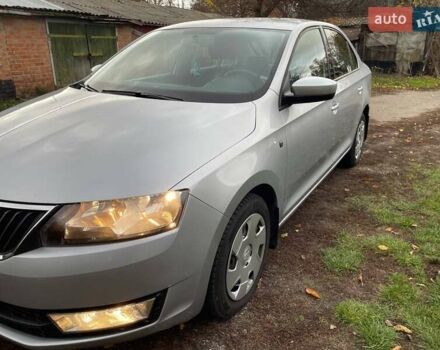 Серый Шкода Рапид, объемом двигателя 1.6 л и пробегом 127 тыс. км за 10000 $, фото 8 на Automoto.ua