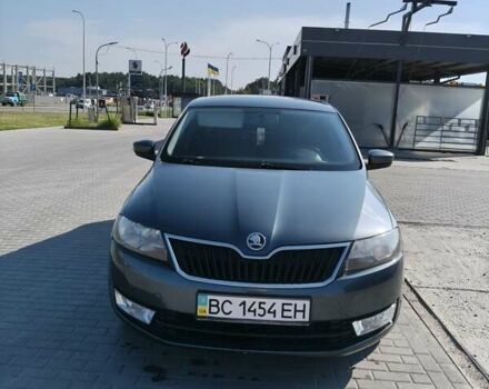 Серый Шкода Рапид, объемом двигателя 1.6 л и пробегом 89 тыс. км за 9790 $, фото 5 на Automoto.ua