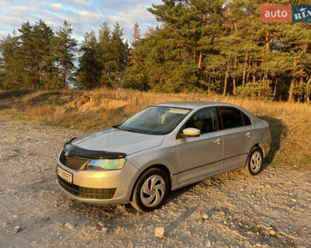 Серый Шкода Рапид, объемом двигателя 1.6 л и пробегом 241 тыс. км за 6900 $, фото 6 на Automoto.ua