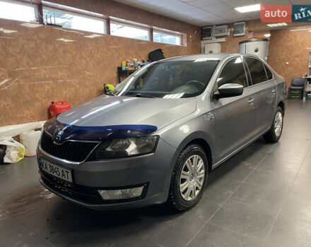 Серый Шкода Рапид, объемом двигателя 1.6 л и пробегом 285 тыс. км за 6900 $, фото 1 на Automoto.ua