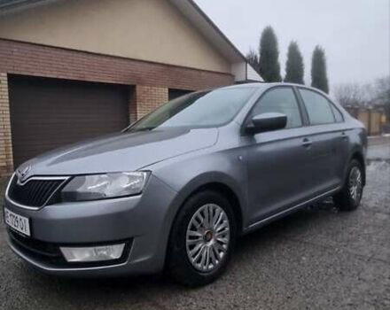 Серый Шкода Рапид, объемом двигателя 1.6 л и пробегом 175 тыс. км за 7999 $, фото 1 на Automoto.ua