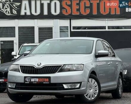 Серый Шкода Рапид, объемом двигателя 1.2 л и пробегом 153 тыс. км за 6500 $, фото 1 на Automoto.ua