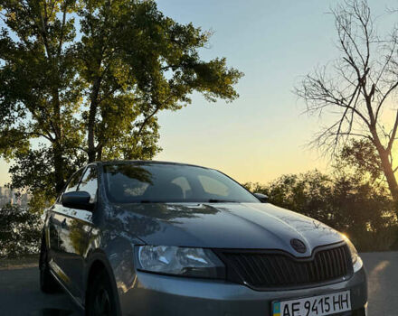 Серый Шкода Рапид, объемом двигателя 1.6 л и пробегом 88 тыс. км за 9500 $, фото 1 на Automoto.ua