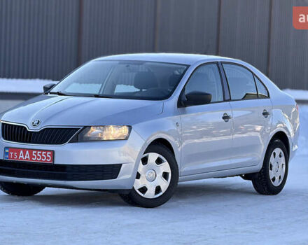 Серый Шкода Рапид, объемом двигателя 1.6 л и пробегом 242 тыс. км за 6999 $, фото 1 на Automoto.ua