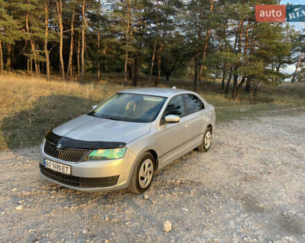 Серый Шкода Рапид, объемом двигателя 1.6 л и пробегом 241 тыс. км за 6900 $, фото 1 на Automoto.ua