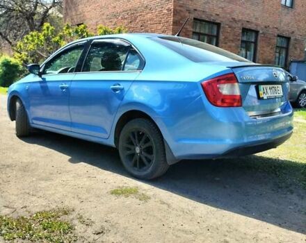 Синий Шкода Рапид, объемом двигателя 1.2 л и пробегом 170 тыс. км за 6666 $, фото 3 на Automoto.ua