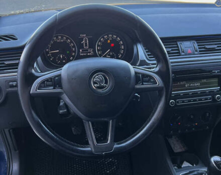 Шкода Рапид 2014 в Сарнах на Automoto.ua Синий Шкода Рапид, объемом двигателя 1.6 л и пробегом 299 тыс. км за 7800 $, фото 7 на Automoto.ua