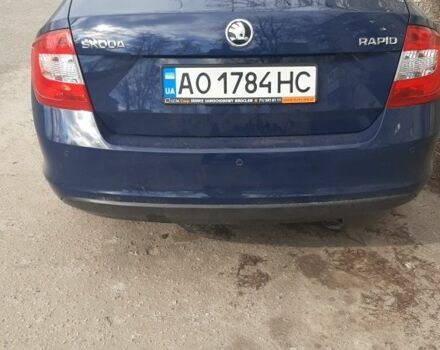 Синій Шкода Рапід, об'ємом двигуна 1.2 л та пробігом 236 тис. км за 8300 $, фото 1 на Automoto.ua