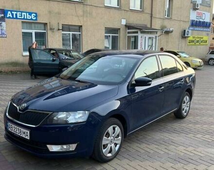 Синий Шкода Рапид, объемом двигателя 1.2 л и пробегом 165 тыс. км за 8500 $, фото 14 на Automoto.ua