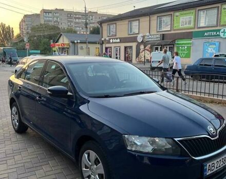 Синий Шкода Рапид, объемом двигателя 1.2 л и пробегом 165 тыс. км за 8500 $, фото 3 на Automoto.ua