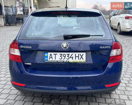 Синий Шкода Рапид, объемом двигателя 1.42 л и пробегом 238 тыс. км за 5999 $, фото 5 на Automoto.ua