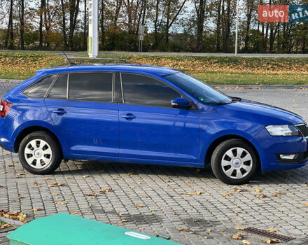 Шкода Рапід 2018 у Стрые на Automoto.ua Синій Шкода Рапід, об'ємом двигуна 1 л та пробігом 150 тис. км за 8699 $, фото 2 на Automoto.ua