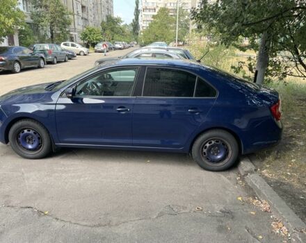 Синий Шкода Рапид, объемом двигателя 1.6 л и пробегом 320 тыс. км за 6500 $, фото 2 на Automoto.ua