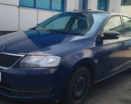 Синий Шкода Рапид, объемом двигателя 1.6 л и пробегом 1 тыс. км за 4733 $, фото 1 на Automoto.ua