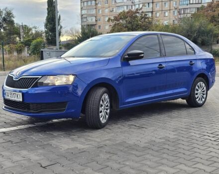 Синий Шкода Рапид, объемом двигателя 1.6 л и пробегом 142 тыс. км за 8999 $, фото 9 на Automoto.ua