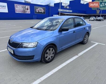 Синий Шкода Рапид, объемом двигателя 1.2 л и пробегом 132 тыс. км за 8000 $, фото 1 на Automoto.ua