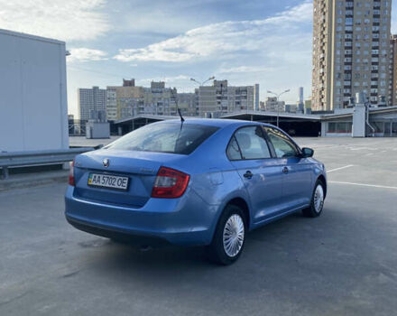 Синий Шкода Рапид, объемом двигателя 1.6 л и пробегом 172 тыс. км за 5950 $, фото 2 на Automoto.ua