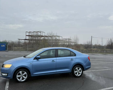 Синий Шкода Рапид, объемом двигателя 1.6 л и пробегом 258 тыс. км за 7850 $, фото 15 на Automoto.ua