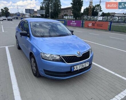 Синий Шкода Рапид, объемом двигателя 1.2 л и пробегом 132 тыс. км за 8000 $, фото 2 на Automoto.ua