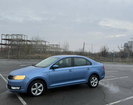 Синий Шкода Рапид, объемом двигателя 1.6 л и пробегом 258 тыс. км за 7850 $, фото 14 на Automoto.ua