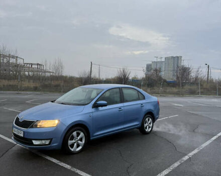 Синий Шкода Рапид, объемом двигателя 1.6 л и пробегом 258 тыс. км за 7850 $, фото 13 на Automoto.ua