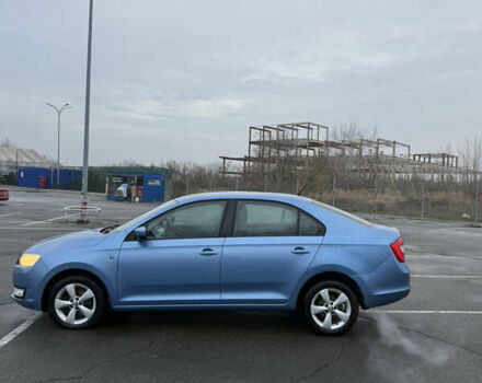 Синий Шкода Рапид, объемом двигателя 1.6 л и пробегом 258 тыс. км за 7850 $, фото 16 на Automoto.ua