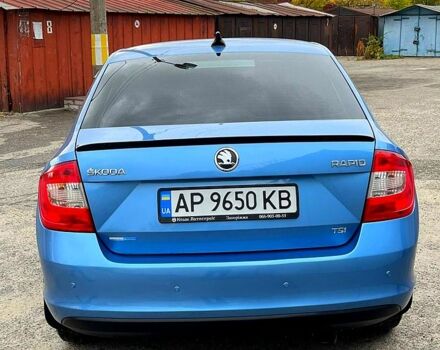 Шкода Рапид 2013 в Запорожье на Automoto.ua Синий Шкода Рапид, объемом двигателя 1.2 л и пробегом 122 тыс. км за 8500 $, фото 1 на Automoto.ua