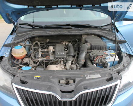 Синий Шкода Рапид, объемом двигателя 1.2 л и пробегом 215 тыс. км за 7200 $, фото 14 на Automoto.ua