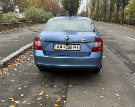 Синий Шкода Рапид, объемом двигателя 1.6 л и пробегом 257 тыс. км за 8300 $, фото 4 на Automoto.ua