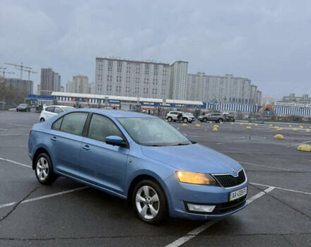 Синий Шкода Рапид, объемом двигателя 1.6 л и пробегом 258 тыс. км за 7850 $, фото 11 на Automoto.ua