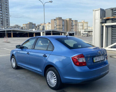 Синий Шкода Рапид, объемом двигателя 1.6 л и пробегом 172 тыс. км за 5950 $, фото 4 на Automoto.ua