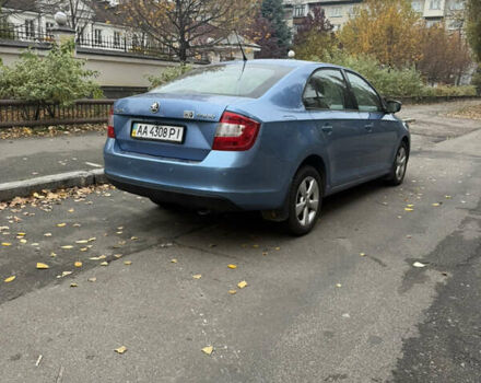 Синий Шкода Рапид, объемом двигателя 1.6 л и пробегом 257 тыс. км за 8300 $, фото 4 на Automoto.ua