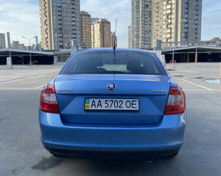Синий Шкода Рапид, объемом двигателя 1.6 л и пробегом 172 тыс. км за 5950 $, фото 3 на Automoto.ua