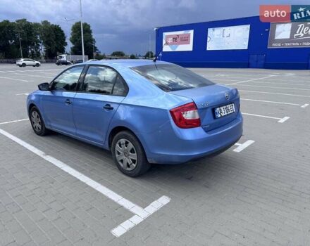 Синий Шкода Рапид, объемом двигателя 1.2 л и пробегом 132 тыс. км за 8000 $, фото 6 на Automoto.ua