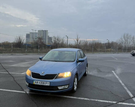 Синий Шкода Рапид, объемом двигателя 1.6 л и пробегом 258 тыс. км за 7850 $, фото 7 на Automoto.ua