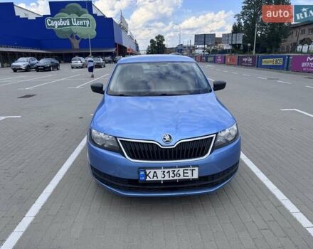 Синий Шкода Рапид, объемом двигателя 1.2 л и пробегом 132 тыс. км за 8000 $, фото 4 на Automoto.ua