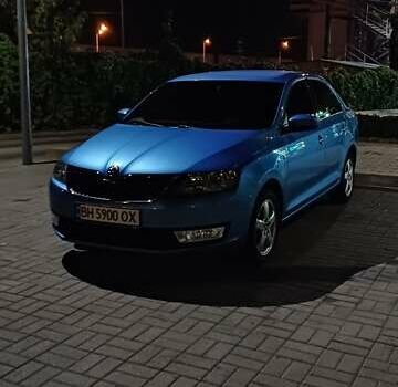 Шкода Рапід 2014 у Києві на Automoto.ua Синій Шкода Рапід, об'ємом двигуна 1.6 л та пробігом 114 тис. км за 10000 $, фото 8 на Automoto.ua