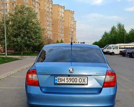Шкода Рапід 2014 у Києві на Automoto.ua Синій Шкода Рапід, об'ємом двигуна 1.6 л та пробігом 114 тис. км за 10000 $, фото 4 на Automoto.ua