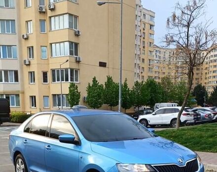 Шкода Рапід 2014 у Києві на Automoto.ua Синій Шкода Рапід, об'ємом двигуна 1.6 л та пробігом 114 тис. км за 10000 $, фото 1 на Automoto.ua