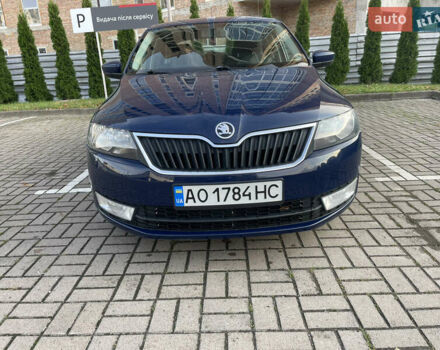 Синий Шкода Рапид, объемом двигателя 1.2 л и пробегом 243 тыс. км за 5800 $, фото 1 на Automoto.ua