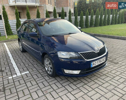 Синий Шкода Рапид, объемом двигателя 1.2 л и пробегом 243 тыс. км за 5800 $, фото 3 на Automoto.ua