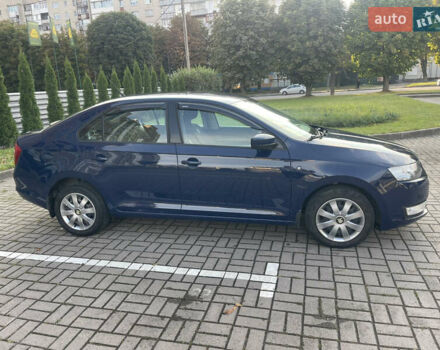 Шкода Рапид 2015 в Луцке на Automoto.ua Синий Шкода Рапид, объемом двигателя 1.2 л и пробегом 250 тыс. км за 6300 $, фото 4 на Automoto.ua