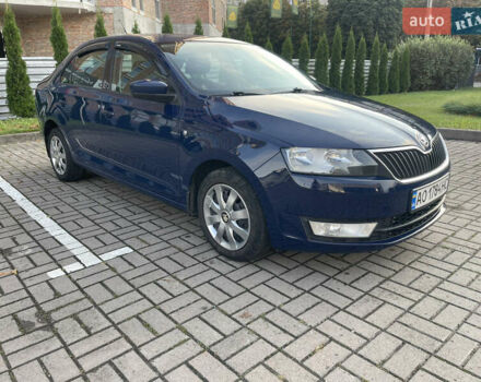 Синий Шкода Рапид, объемом двигателя 1.2 л и пробегом 243 тыс. км за 5800 $, фото 2 на Automoto.ua