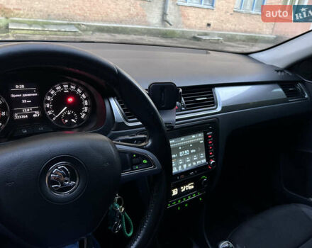 Шкода Рапид 2015 в Кропивницком (Кировограде) на Automoto.ua Синий Шкода Рапид, объемом двигателя 1.6 л и пробегом 220 тыс. км за 7500 $, фото 5 на Automoto.ua