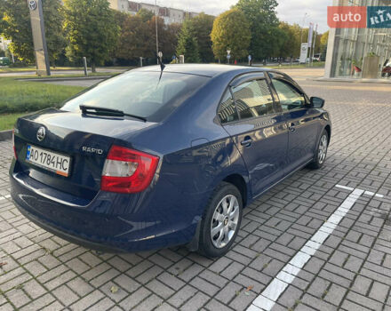 Синий Шкода Рапид, объемом двигателя 1.2 л и пробегом 243 тыс. км за 5800 $, фото 5 на Automoto.ua