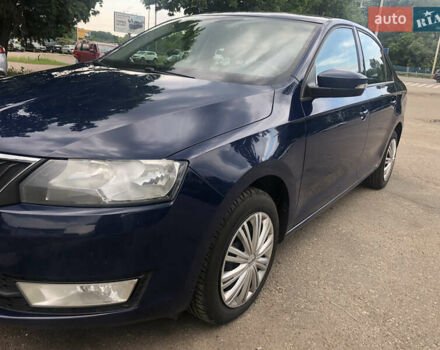 Синій Шкода Рапід, об'ємом двигуна 1.2 л та пробігом 210 тис. км за 8500 $, фото 12 на Automoto.ua