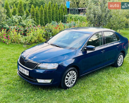 Синий Шкода Рапид, объемом двигателя 1.6 л и пробегом 152 тыс. км за 9600 $, фото 12 на Automoto.ua