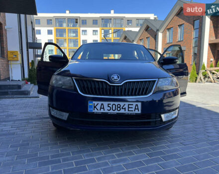Синий Шкода Рапид, объемом двигателя 1.2 л и пробегом 124 тыс. км за 9000 $, фото 1 на Automoto.ua