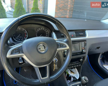 Синий Шкода Рапид, объемом двигателя 1.2 л и пробегом 124 тыс. км за 9000 $, фото 11 на Automoto.ua