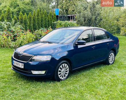 Синий Шкода Рапид, объемом двигателя 1.6 л и пробегом 152 тыс. км за 9600 $, фото 6 на Automoto.ua